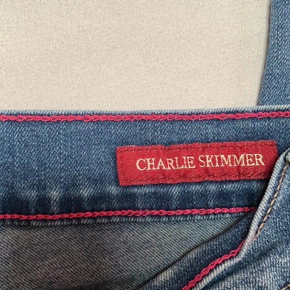 Medium Wash Lucky Brand Skinny Jeans - Picture 4 of 5